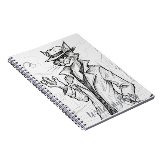 De kat detective notitieboek (Rechterzijde)