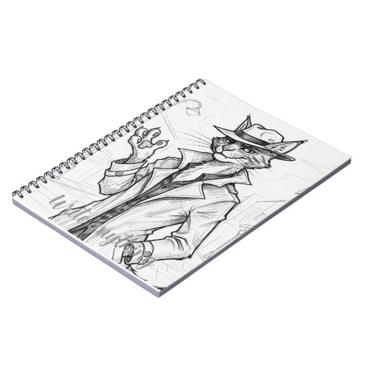 De kat detective ​ notitieboek (Linkerzijde)