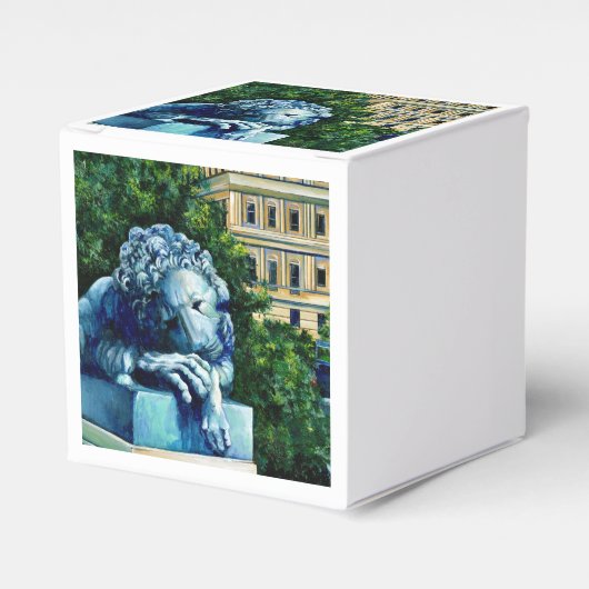 De kat, die de Canarische Eilanden at, Washington  Bedankdoosjes (Voorkant Zijde)