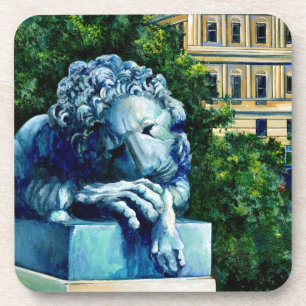 De kat, die de Canarische Eilanden at, Washington  Drankjes Onderzetter