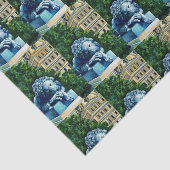 De kat, die de Canarische Eilanden at, Washington  Tissuepapier (Detail)