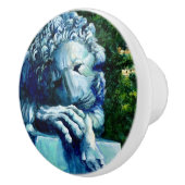 De kat die de Canarische Eilanden heeft gegeten Keramische Knop (Rechts)