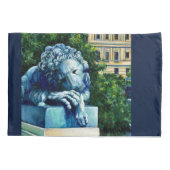 De kat die de Canarische Eilanden heeft gegeten Kussensloop (Achterkant)