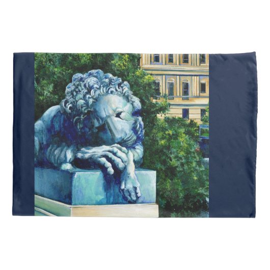 De kat die de Canarische Eilanden heeft gegeten Kussensloop (Achterkant)