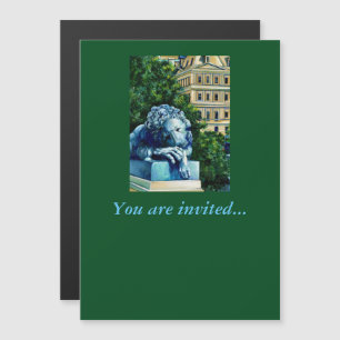 De kat die de Canarische Eilanden heeft gegeten Magnetische Uitnodiging