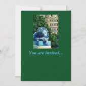 De kat die de Canarische Eilanden heeft gegeten Magnetische Uitnodiging (Voorkant)