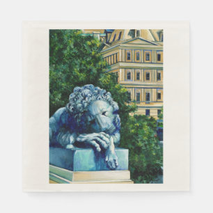 De kat die de Canarische Eilanden heeft gegeten Servet