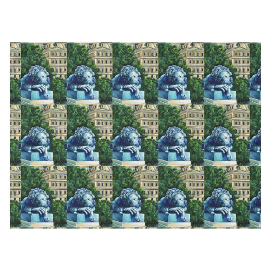 De kat die de Canarische Eilanden heeft gegeten Tafelkleed (Voorkant (Horizontaal))