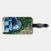 De kat die de Canarische Eilanden is Bagagelabel (Achterkant horizontaal)