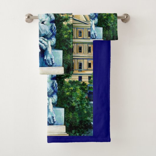 De kat die de Canarische Eilanden vormt Bad Handdoek (Insitu)