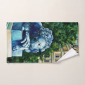 De kat die de Canarische Eilanden vormt Bad Handdoek (Handdoek)