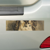 De kat (door Gwen John) Bumpersticker (Op auto)