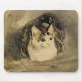 De kat (door Gwen John) Muismat (Voorkant)