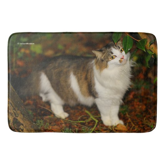 De kat en de Camellia Badmat (Voorkant)