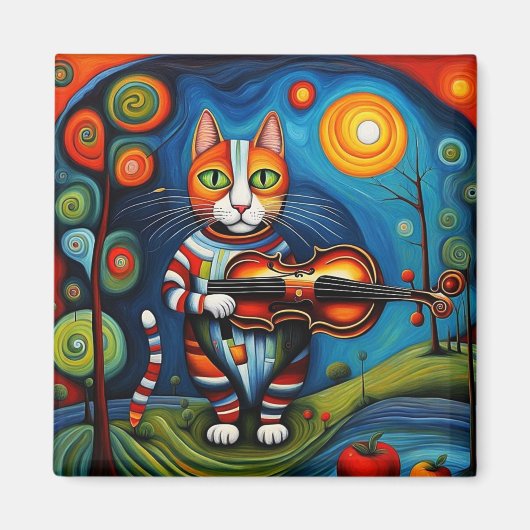 De kat en de fistel magneet (Voorkant)