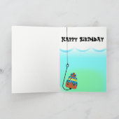 De kat en de Kaart van de Verjaardag van de Kom (Binnen)