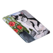 De kat en de papavers magneet (Rechterzijde)