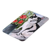 De kat en de papavers magneet (Linkerzijde)