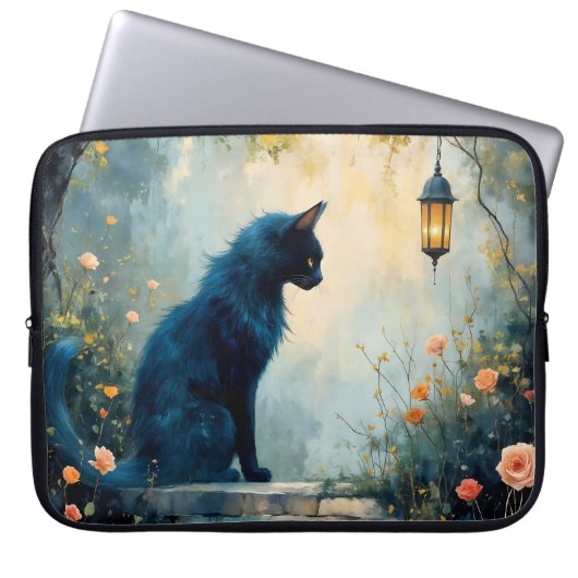 De Kat En De Rozen Elektronische Tas (Voorkant)