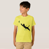 De kat en de vlinder t-shirt (Voorkant volledig)