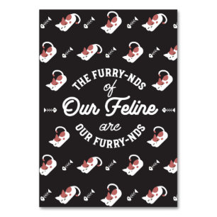 De kat Friends Cute Pun Kaart