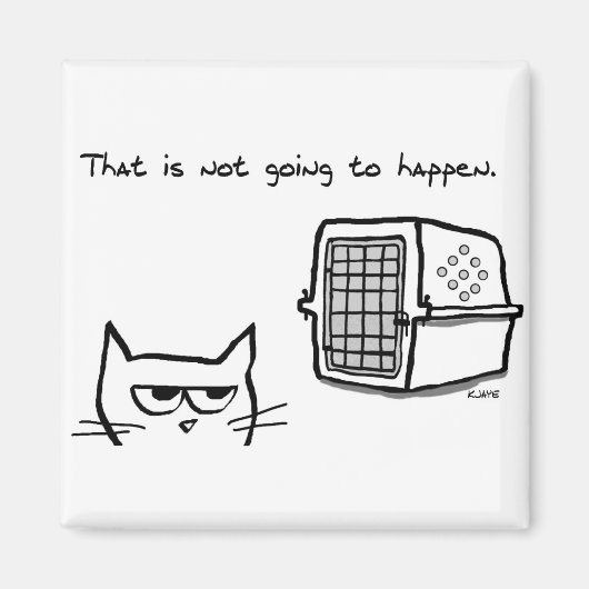 De kat gaat NIET naar de Vet Magneet (Voorkant)