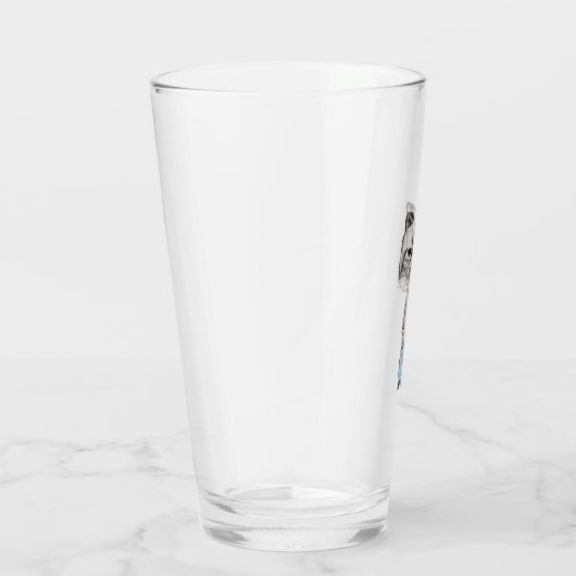 De kat glas (Rechts)