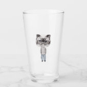 De kat glas (Voorkant)