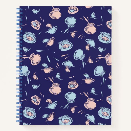 De Kat in de Hoed | Het Vissen Patroon Notitieboek (Voorkant)