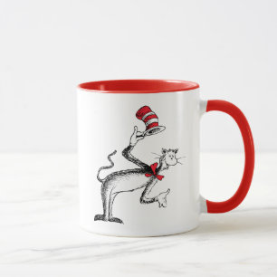 De Kat in de Hoed Neemt Een Buiging Mok