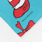 De Kat in de Hoed Patroon Fleece Deken (Hoek)