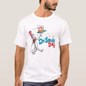 De kat in de Pet| Dr. Seuss Day T-shirt (Voorkant)