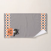 De kat in de pompoen badkamer handdoek set (Handdoek)