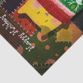 De kat in de Ugly Sweater Tissuepapier (Detail)