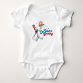 De kat in het Pet | Dhr. Seuss Birthday Romper (Voorkant)