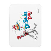 De kat in het Pet | Dr. Seuss Day Magneet (Verticaal)