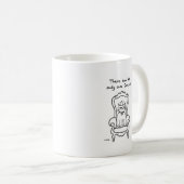 De kat is de koningin koffiemok (Voorkant rechts)