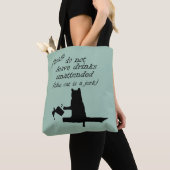 De kat is een Jerk Tote Bag (Dichtbij)