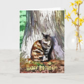 DE KAT KAART (Gele Bloem)