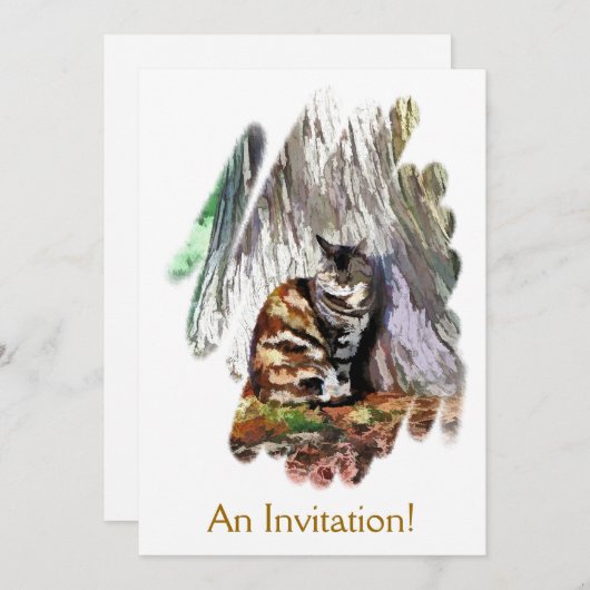 DE KAT KAART (Voorkant / Achterkant)