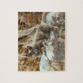 De kat   kussenhoes legpuzzel (Verticaal)