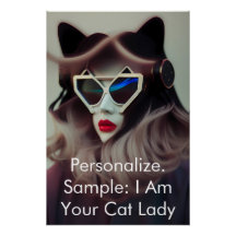 De Kat Lady (Aanpasbaar)