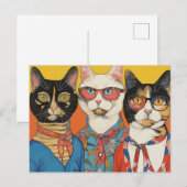 De Kat Lady's Briefkaart (Voorkant / Achterkant)