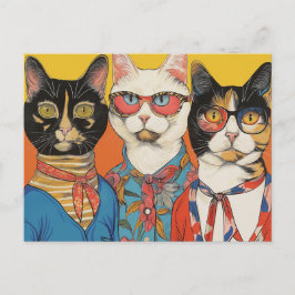 De Kat Lady's Briefkaart