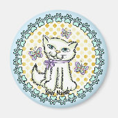 De kat magneet (Voorkant)