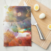 De Kat Melkweg Theedoek (Quarter Fold)