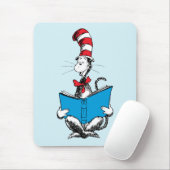 De Kat met de Hoed Leest Muismat (Met muis)