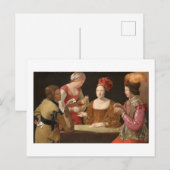 De kat met de lui van de lul, La Tour Briefkaart (Voorkant / Achterkant)