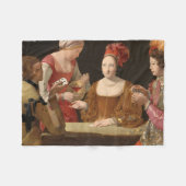 De kat met de lui van de lul, La Tour Fleece Deken (Voorkant (Horizontaal))