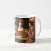 De kat met de lui van de lul, La Tour Koffiemok (Voorkant rechts)